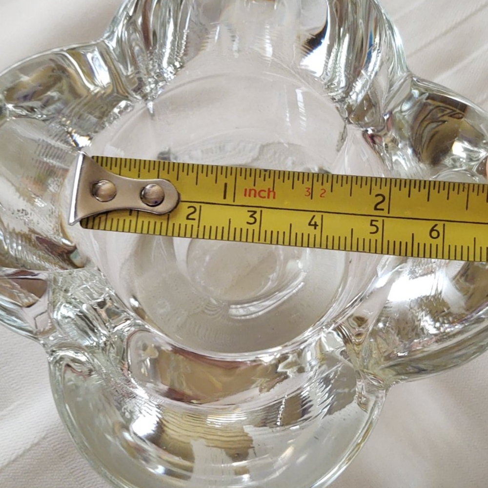 Heavy crystal small , 2 size candle holders💮 - Picture 8 of 8